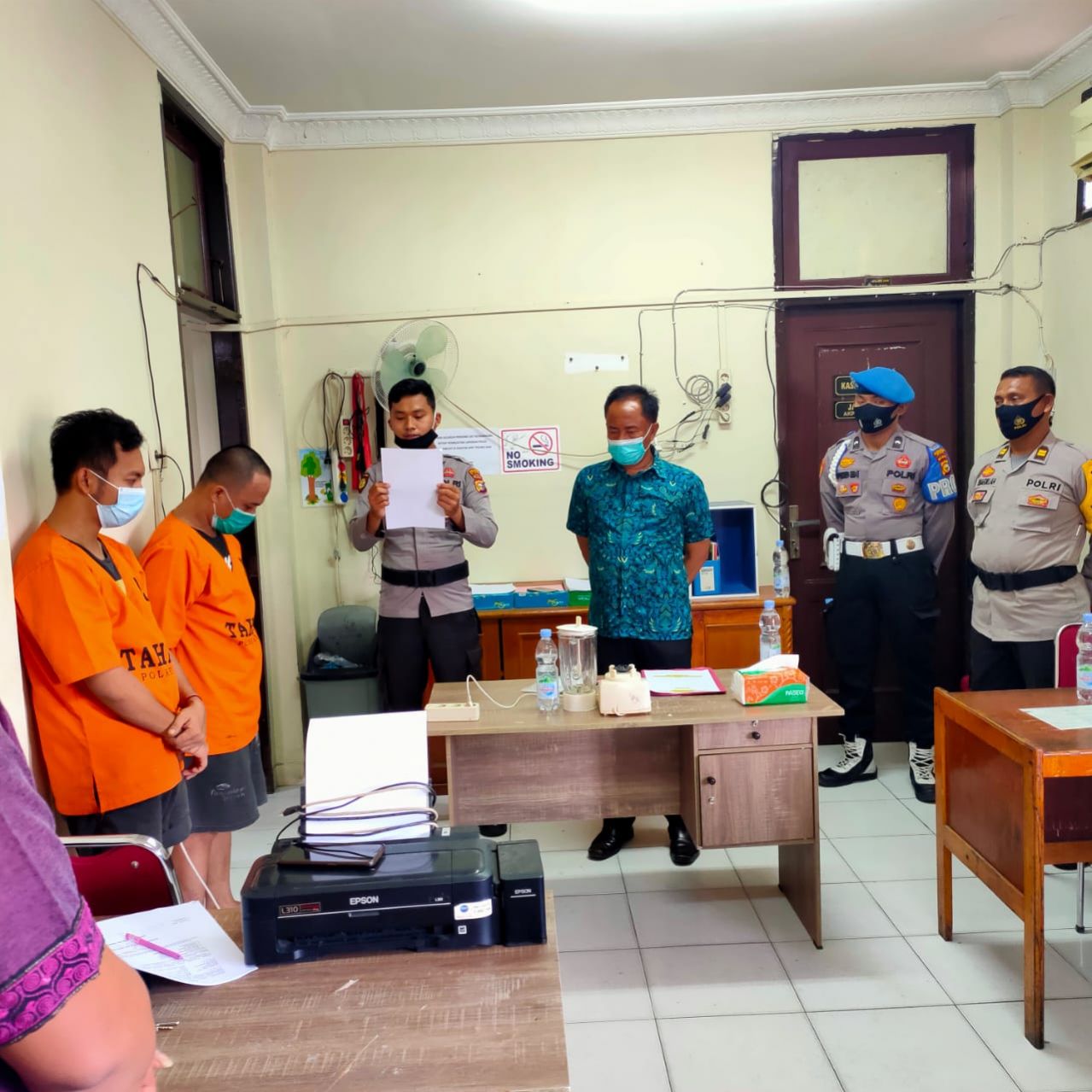 37,51 Gram Sabu Dimusnahkan Polisi di Siak