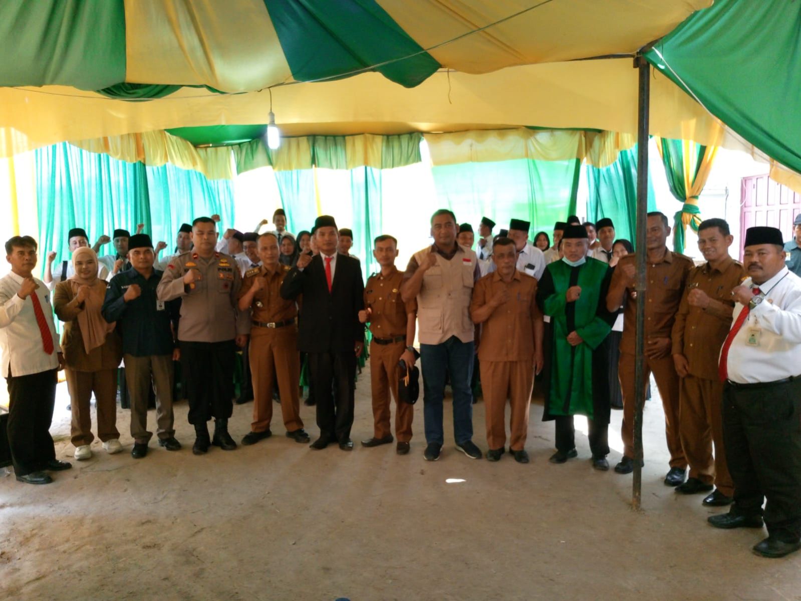 43 PTPS se-Kecamatan Sabak Auh Dilantik