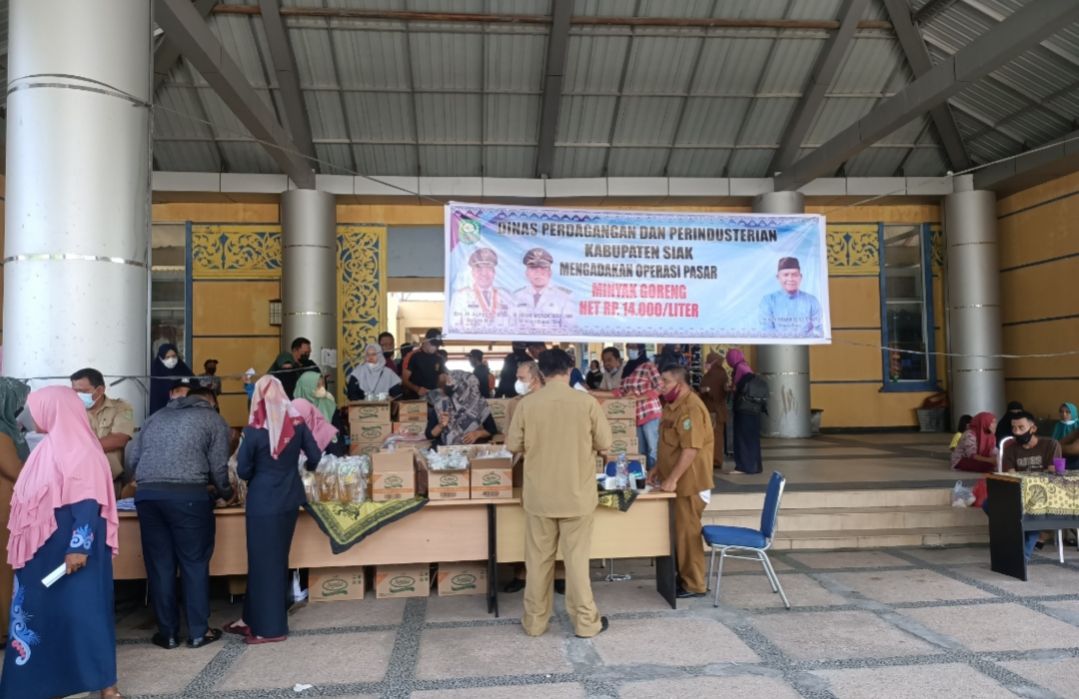 Disperindag Siak Klaim Minyak Goreng Aman
