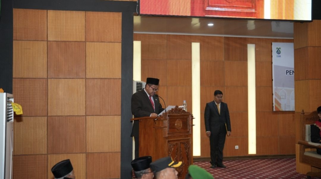 DPRD Siak Gelar Paripurna Penyampaian Nota Keuangan RAPBD-P 2024