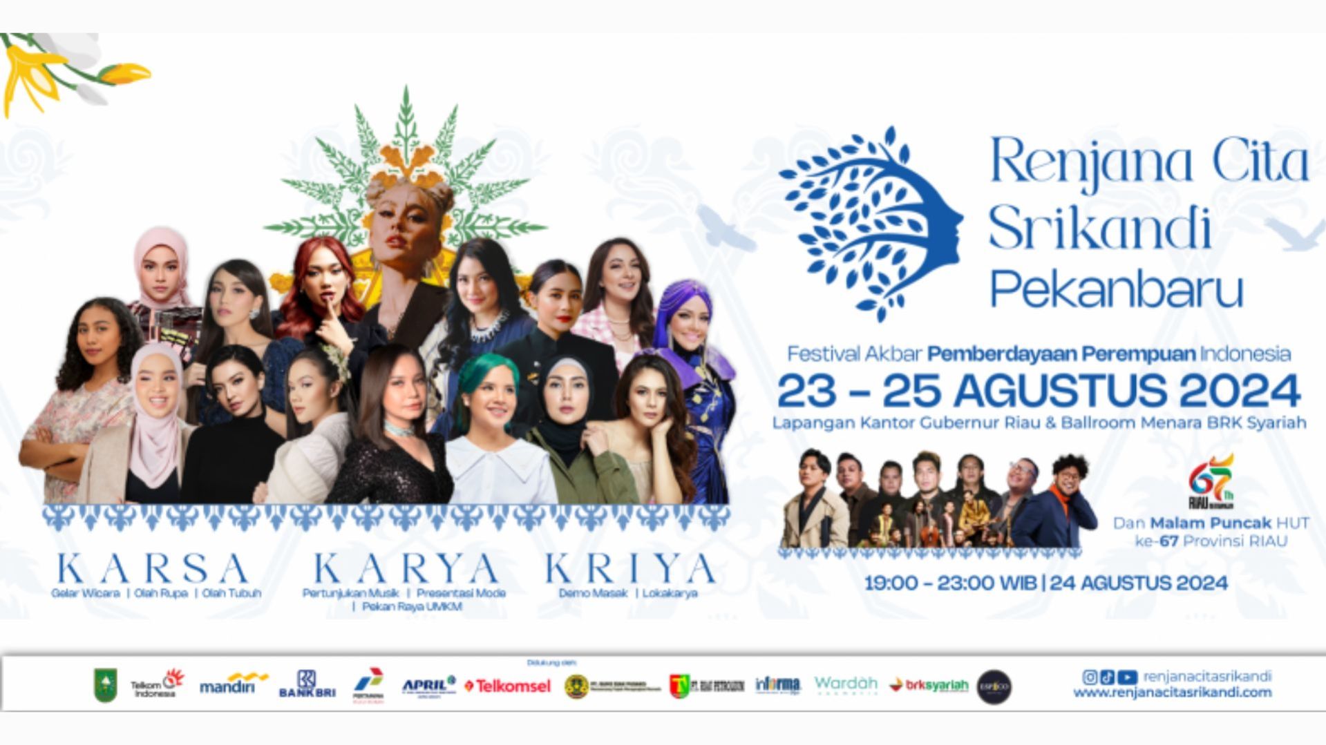 Festival Akbar Pemberdayaan Perempuan Bakal Hadir di Kota Pekanbaru