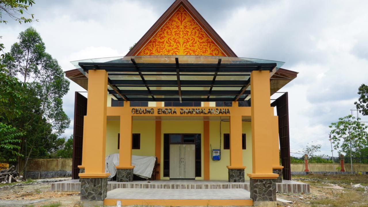 Gedung Endra Dharmalaksana Polres Siak Diresmikan