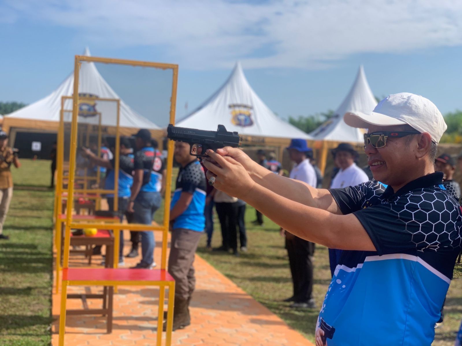 Ketua DPRD Siak Indra Gunawan: Iven Lomba Menembak Lahirkan Atlet Siak Berprestasi 