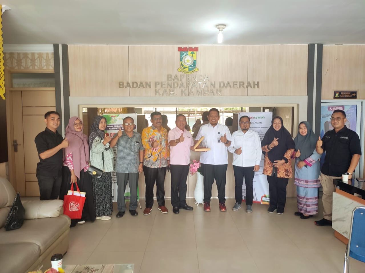 Kunker ke Bapenda dan DPRD Kampar, Pansus A DPRD Siak Bahas Peraturan Daerah terkait Pajak dan Retribusi