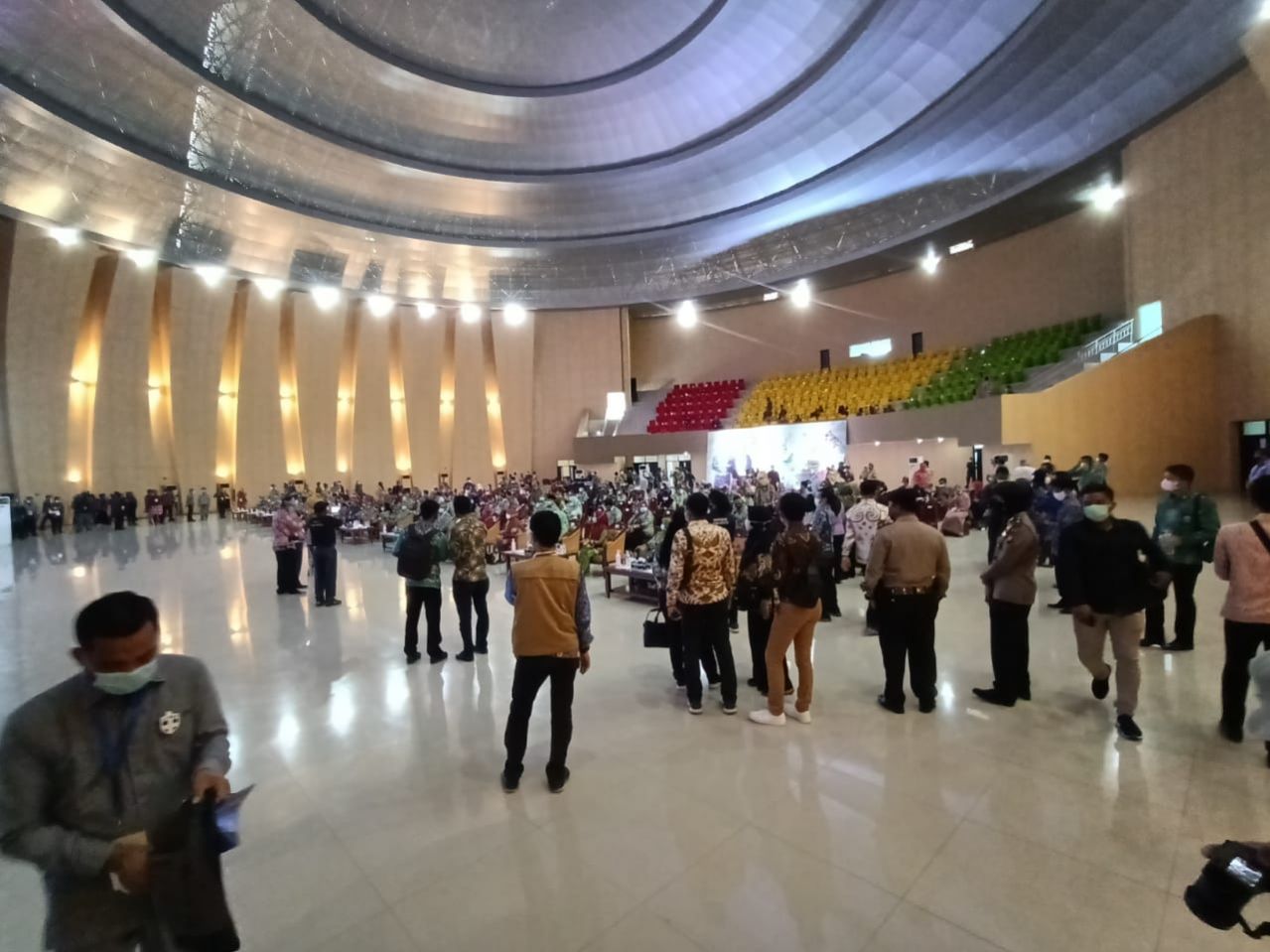 Meski Bersuhu 38 Derajat, Peserta Ini Dibolehkan Masuk Acara Pembukaan JKPI