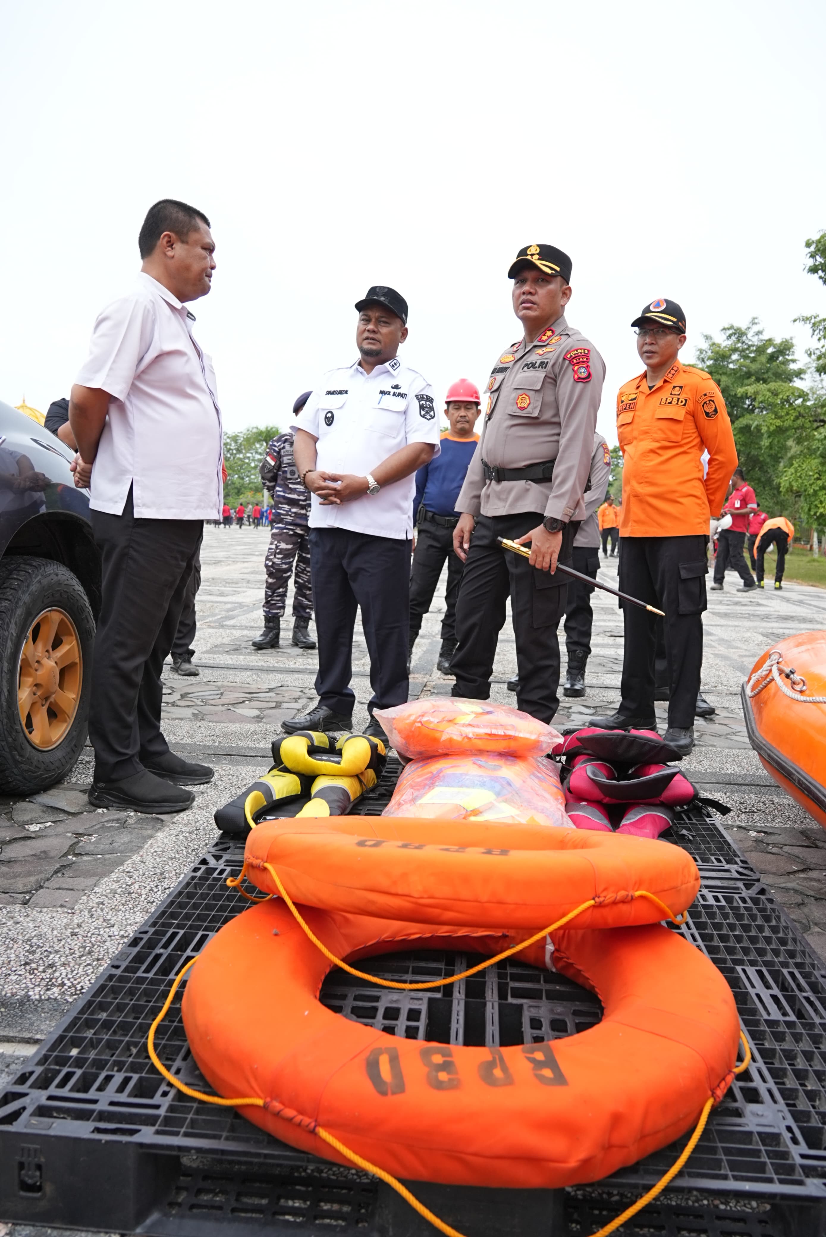 Siak Siaga Bencana! Kapolres dan Wabup Pimpin Apel Kesiapan Hadapi Banjir