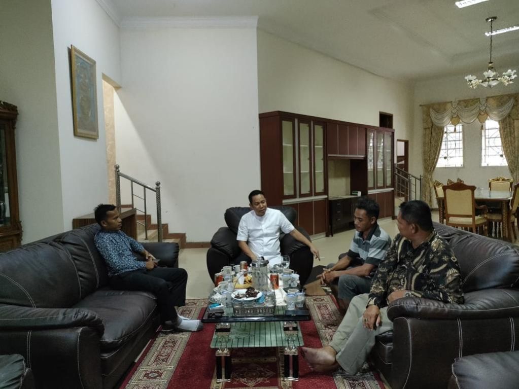 Terkait PBPH, Bapekam Dua Kampung di Sei Apit Datangi Ketua DPRD Siak