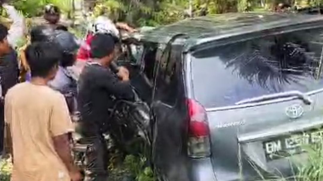 Tiga Meninggal Dunia Dalam Insiden Laka Tunggal di Bungaraya Siak