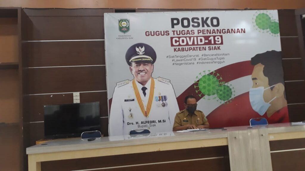 Total Kasus Positif Covid 19 di Siak Bertambah 3 Orang