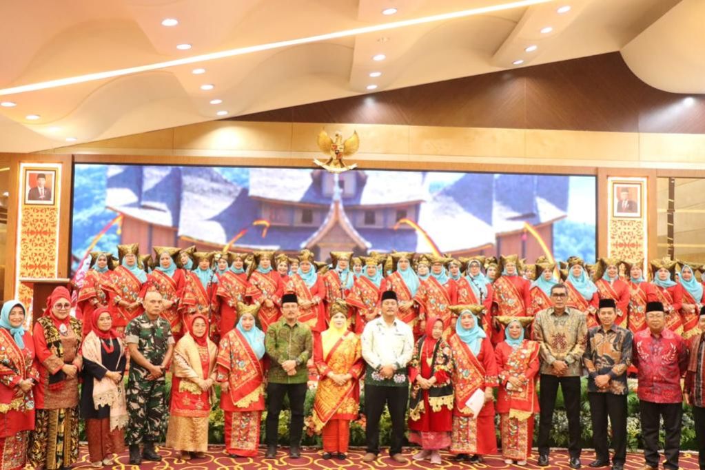 Wakil Ketua II Androy Aderianda Menghadiri Pelantikan Pengurus DPW Bundo Kanduang dan Gerakan Pemuda Minangkabau