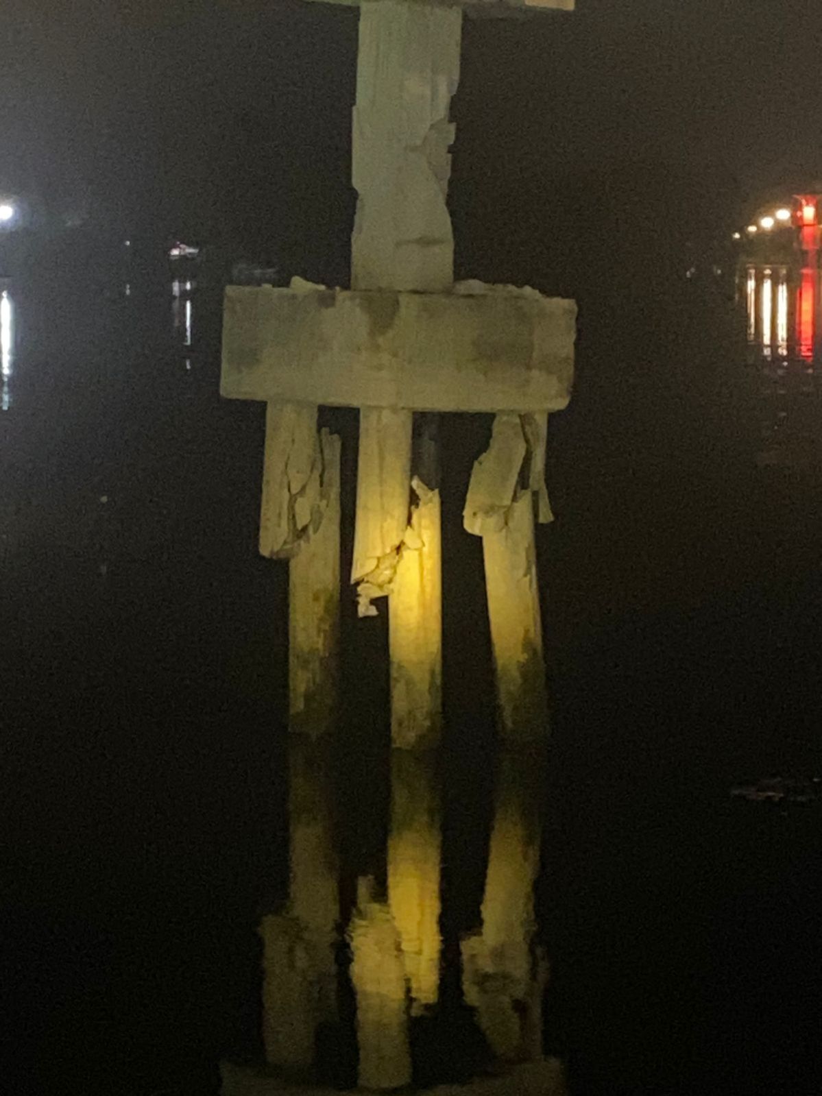 Warga Benteng Hulu Heboh Suara Dentuman Keras, Leman : Rupanya Tiang Jembatan Kaca Patah