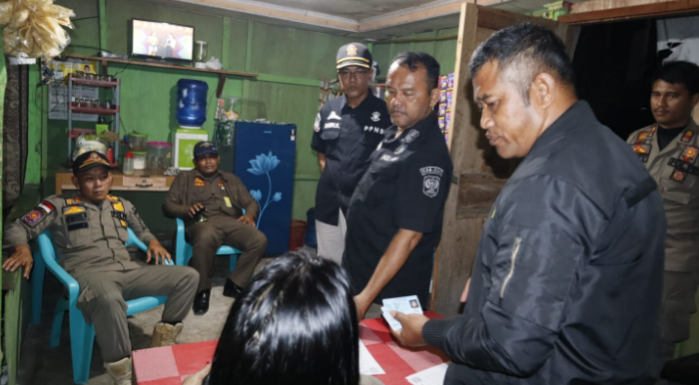Warung Remang Remang di Siak Bikin Resah,Satpol PP : Kadang Mereka Pindah Pindah Tempat
